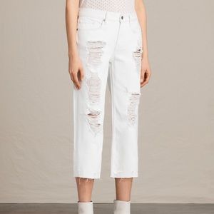 [All Saints] Ivy Destroys Boys Jeans / Size 28